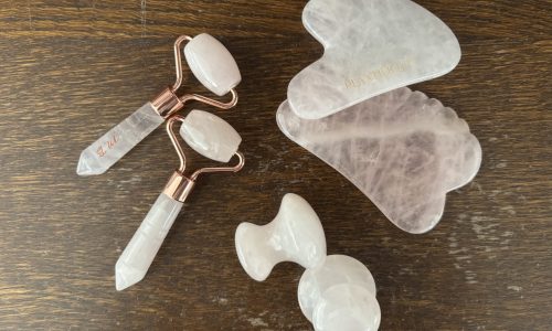 quartz rose gua sha